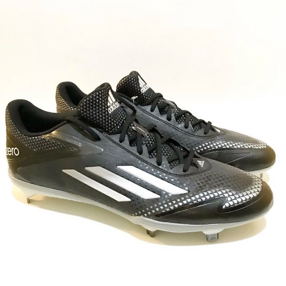 Adidas Adizero Afterburner 2.0 Mens Baseball Cleats Metal Size 14